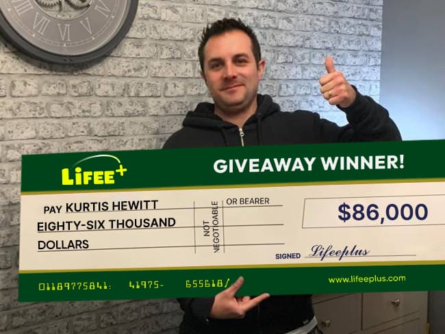 Lifee giveaway winner 435